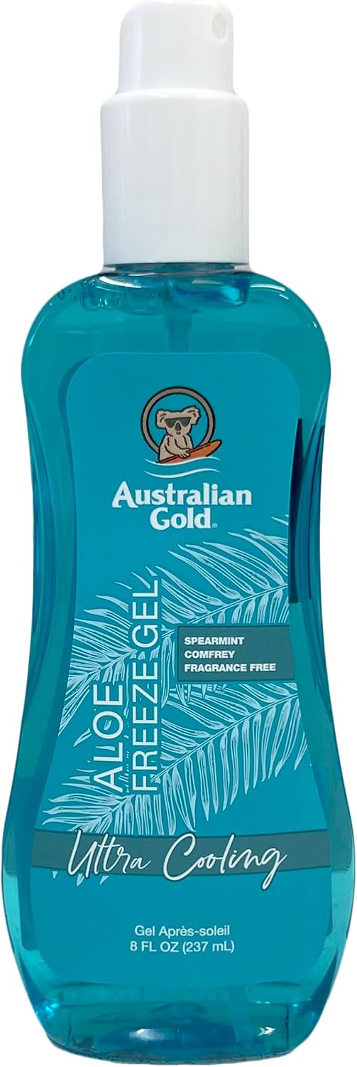 Australian Gold Spray de Gel Congelante, Aloe, 237 ML