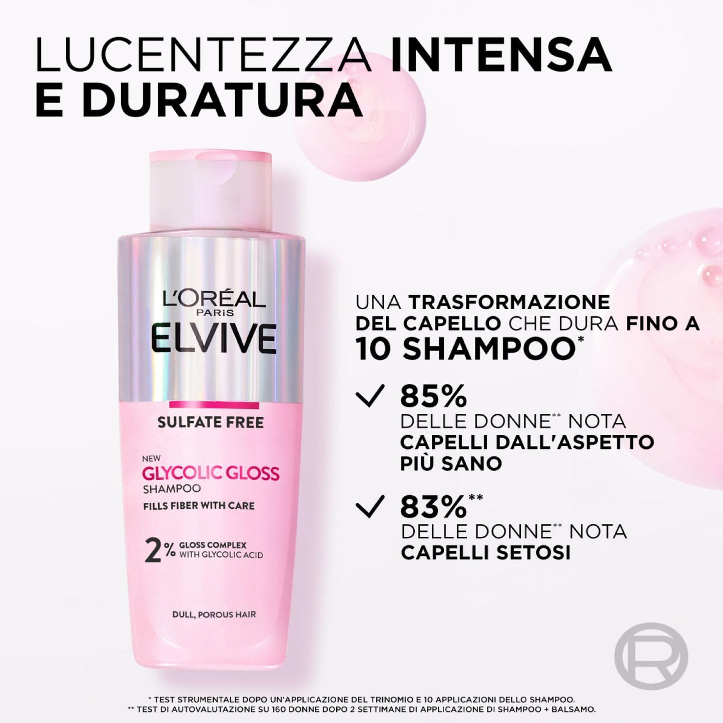 L'Oréal Paris Elvive Kit para Cabelos Opacos e Porosos Brilho Intenso e Duradouro - 3 produtos