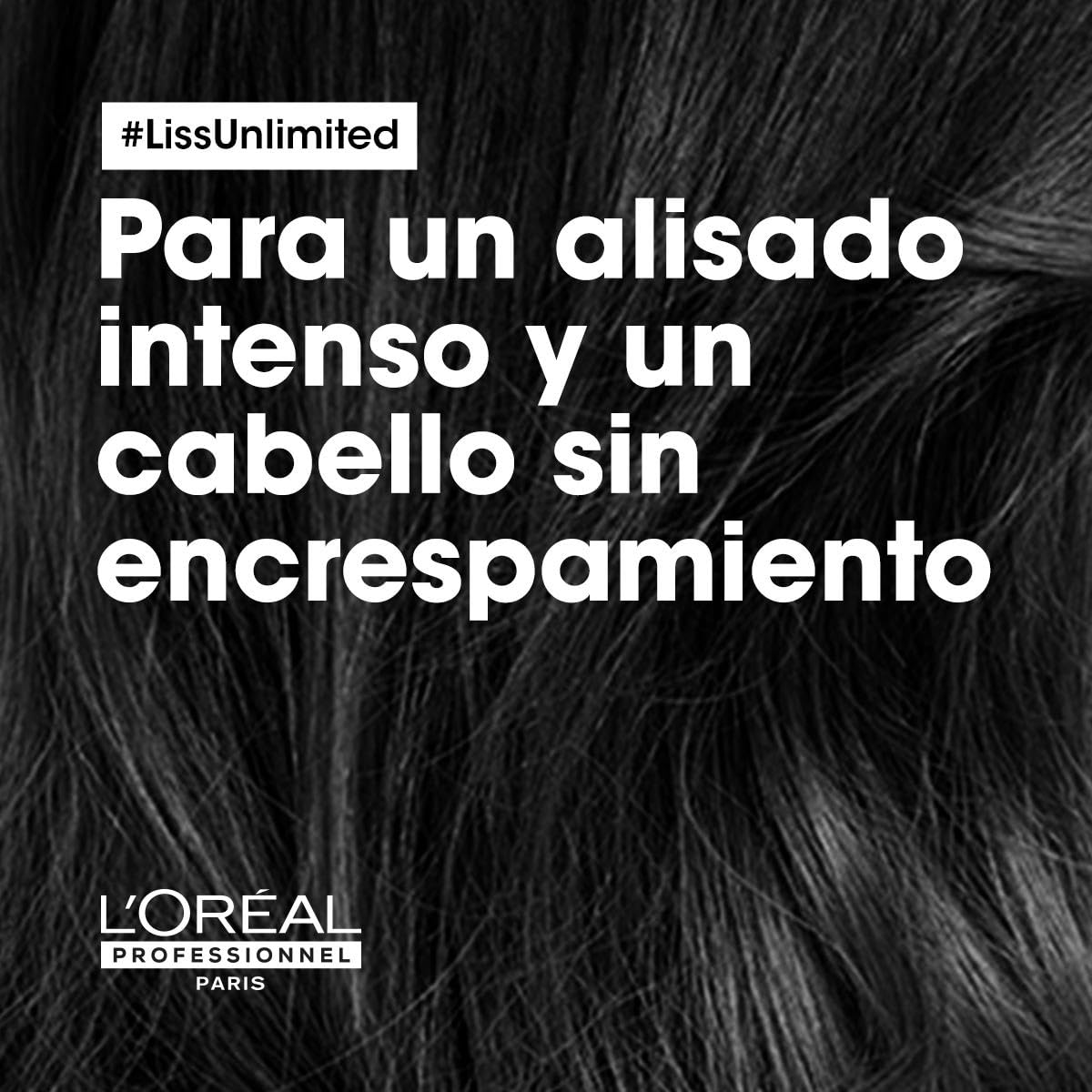 L'Oréal Professionnel, óleo de alisamento intenso para cabelo rebelde e crespado, Liss Unlimited, 125 ml