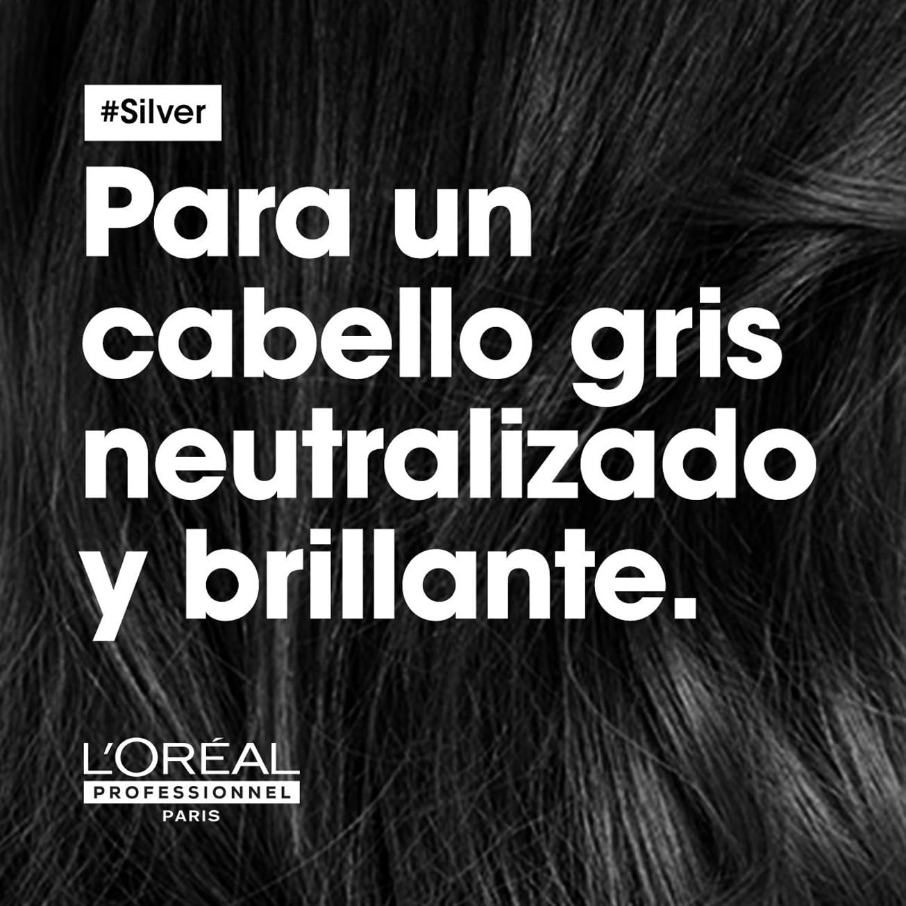 L’Oréal Professionnel Shampoo Neutralizante para cabelos grisalhos, brancos ou loiros claros, Prata, SÉRIE EXPERT