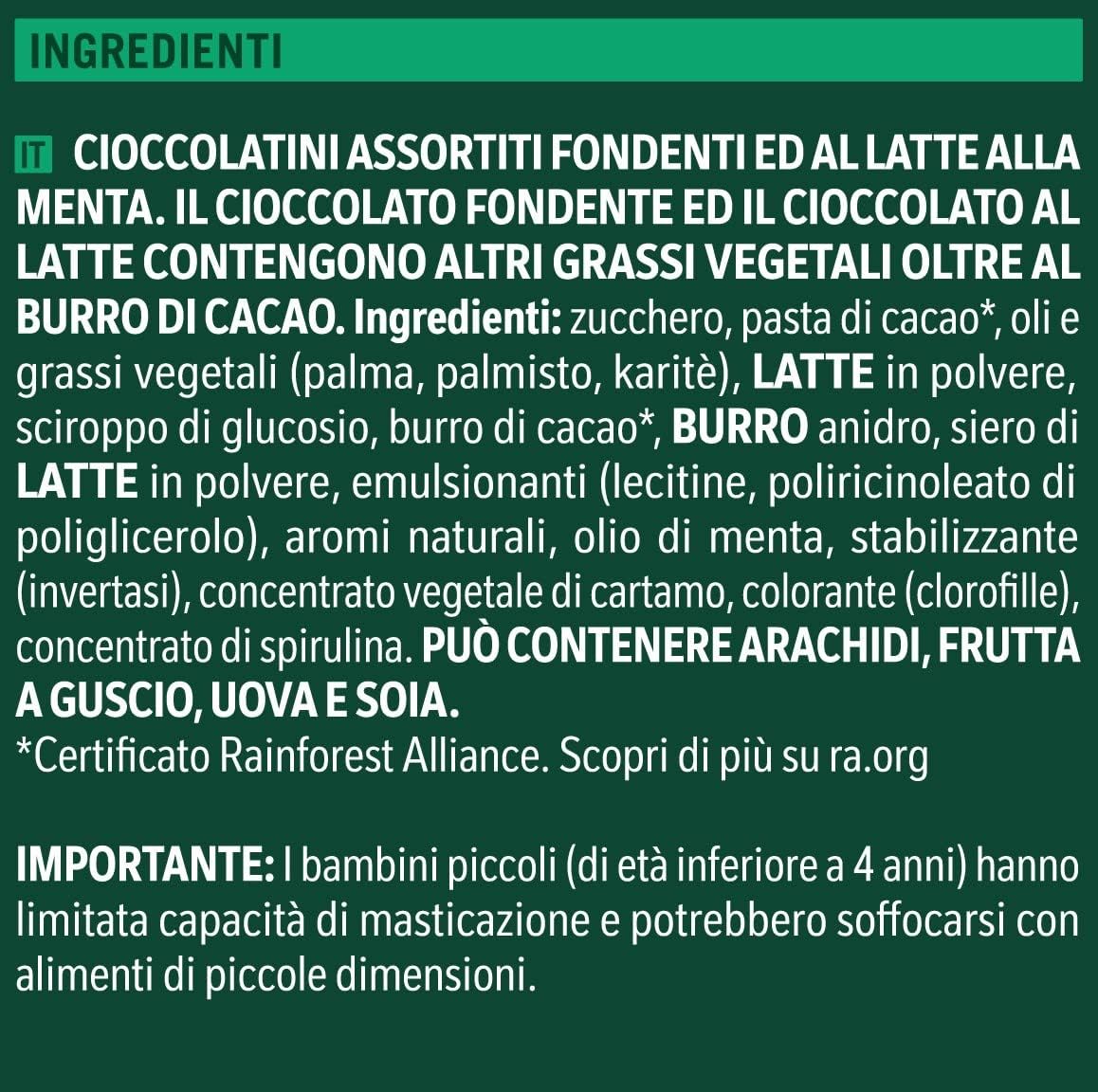 After Eight sortido: Chocolate Mint para Saborear