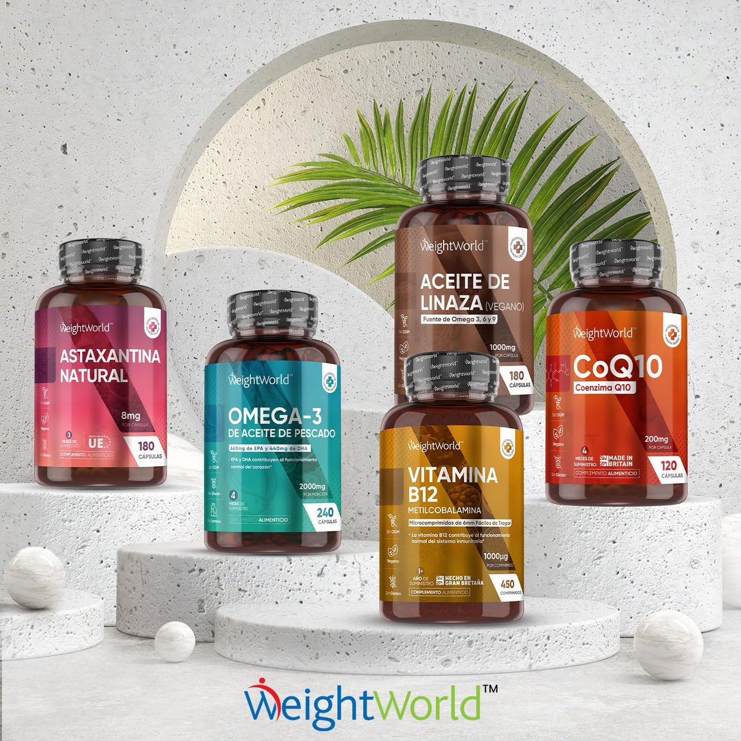 Vitamina B12 Vegan 1000mcg - 450 Comprimidos