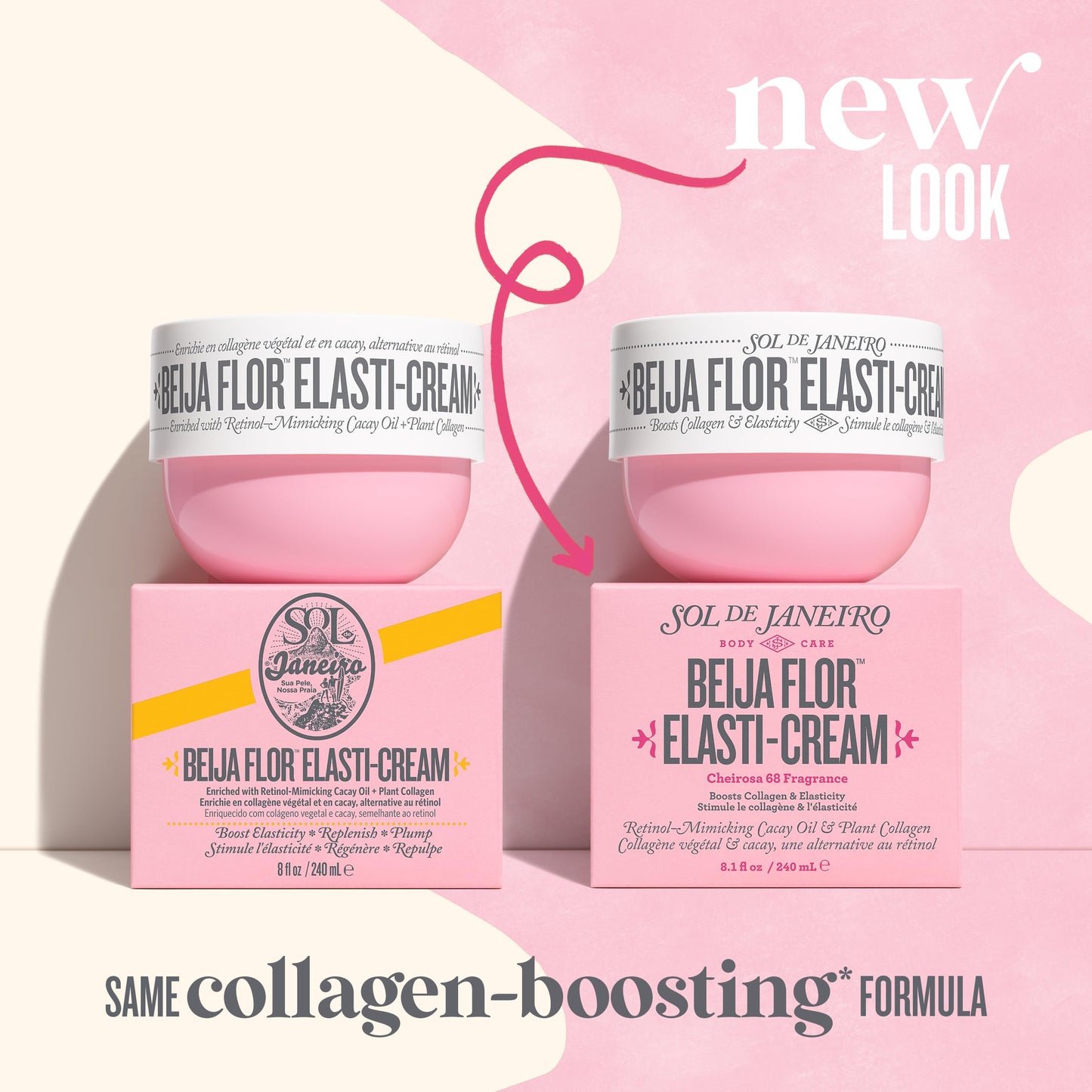 Creme Corporal Colagenio Beija Flor Sol de Janeiro - Beleza e Bem Estar