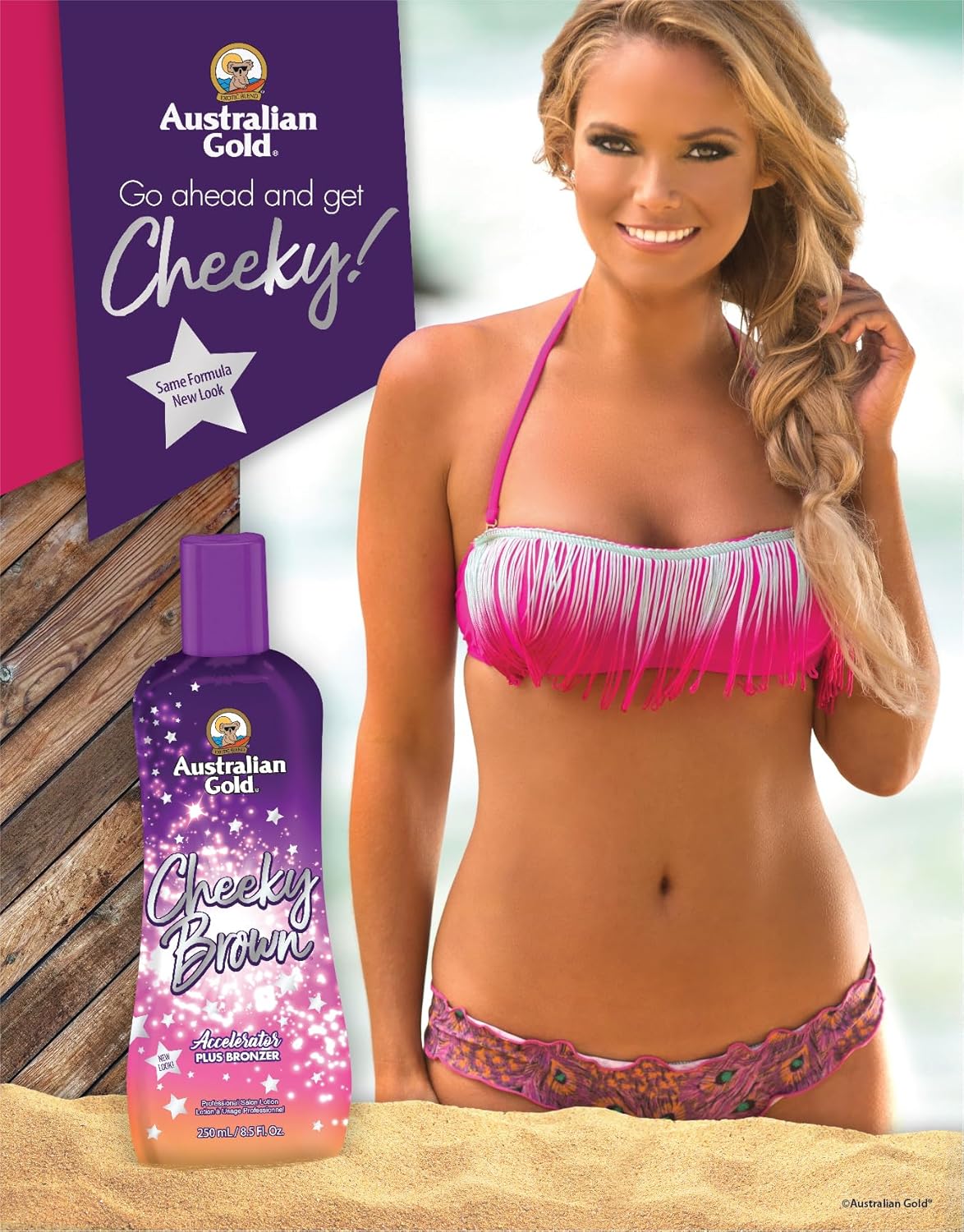 Australian Gold Creme Acelerador Cheeky Brown - 250 ml