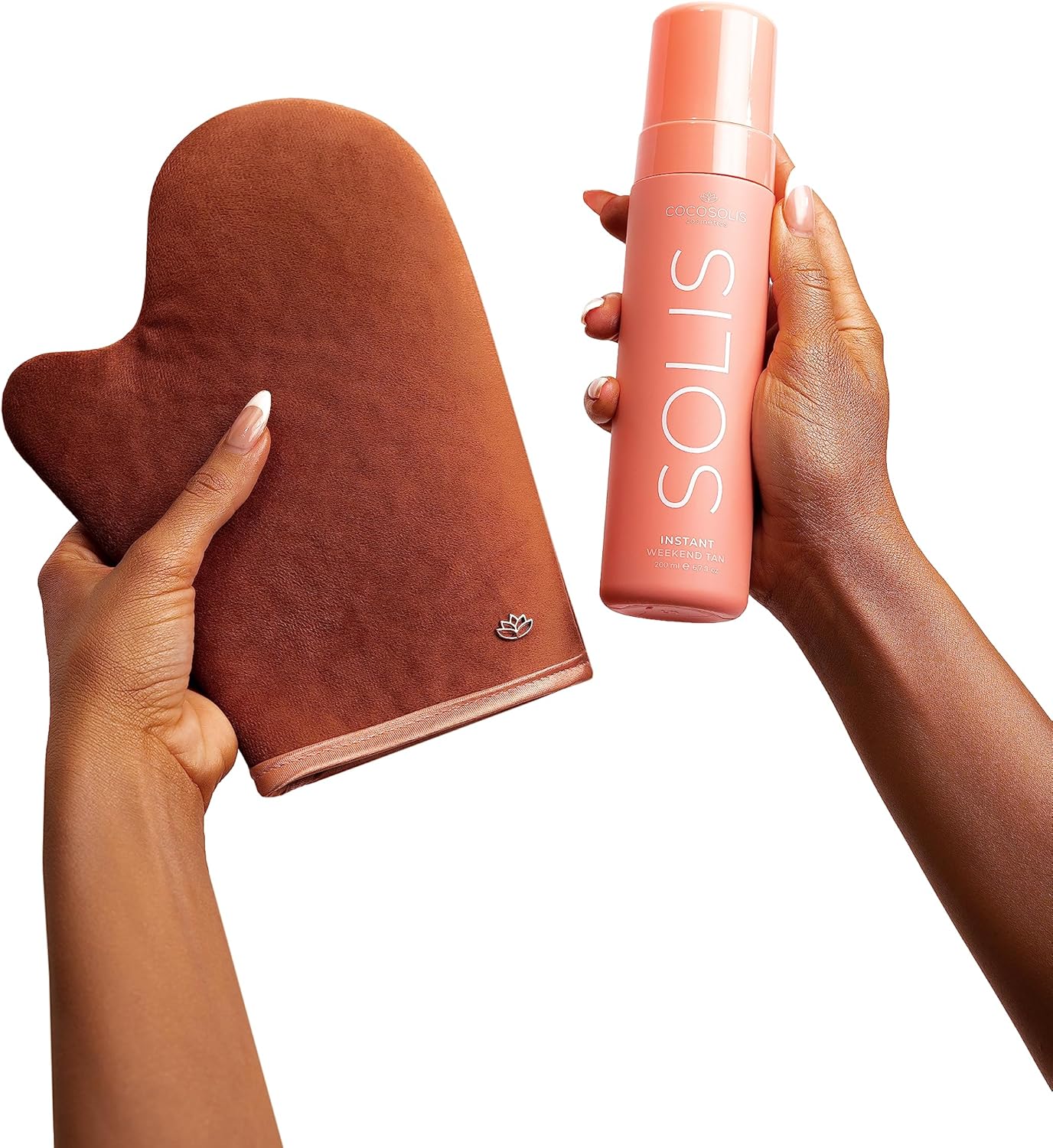 COCOSOLIS SOLIS Instant Weekend Loção autobronzeadora Tan para rosto e corpo(200 ml)
