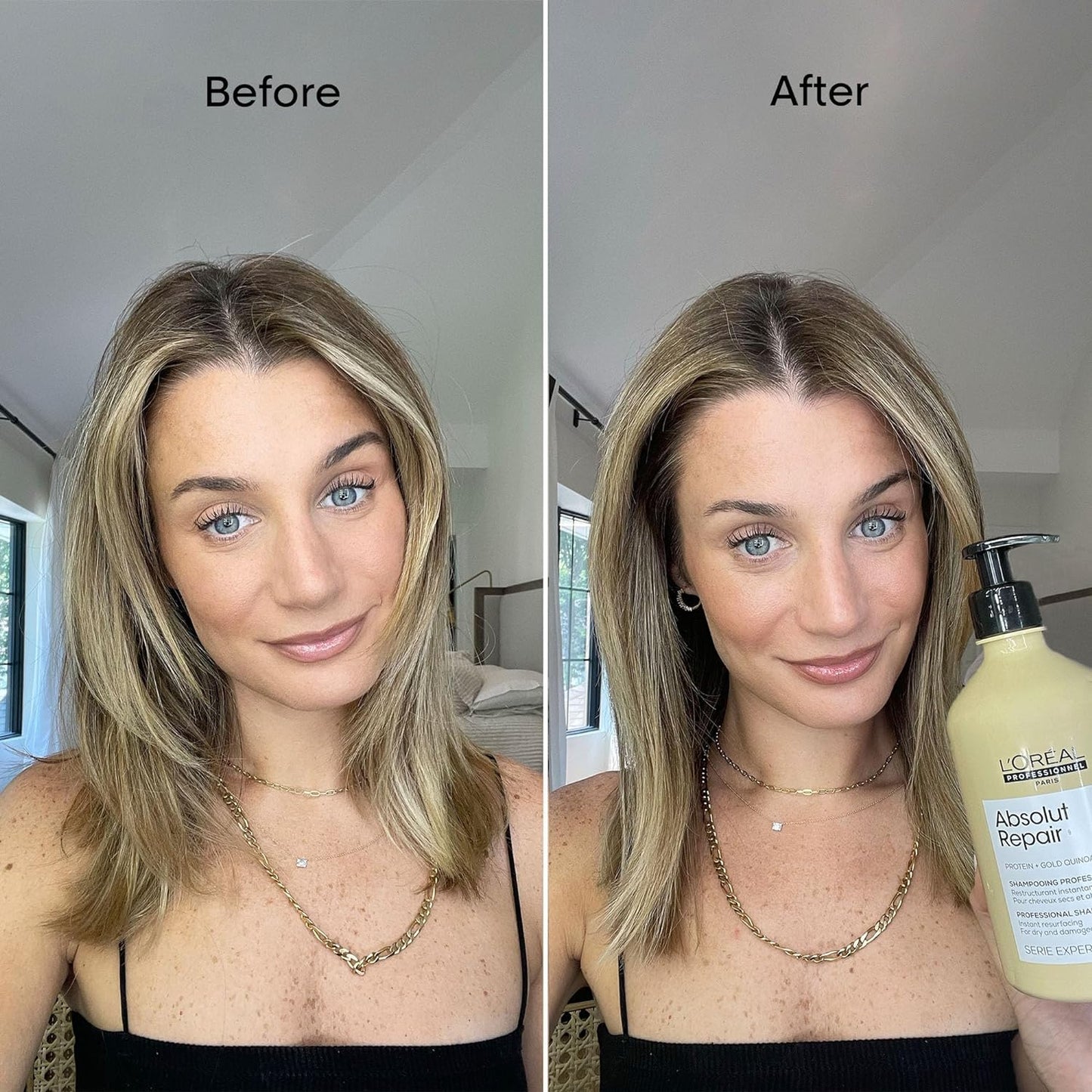 Condicionador de Tratamento Reconstrutivo para Cabelos Secos e Danificados da L'Oréal Professionnel, Absolut Repair, 200 ml