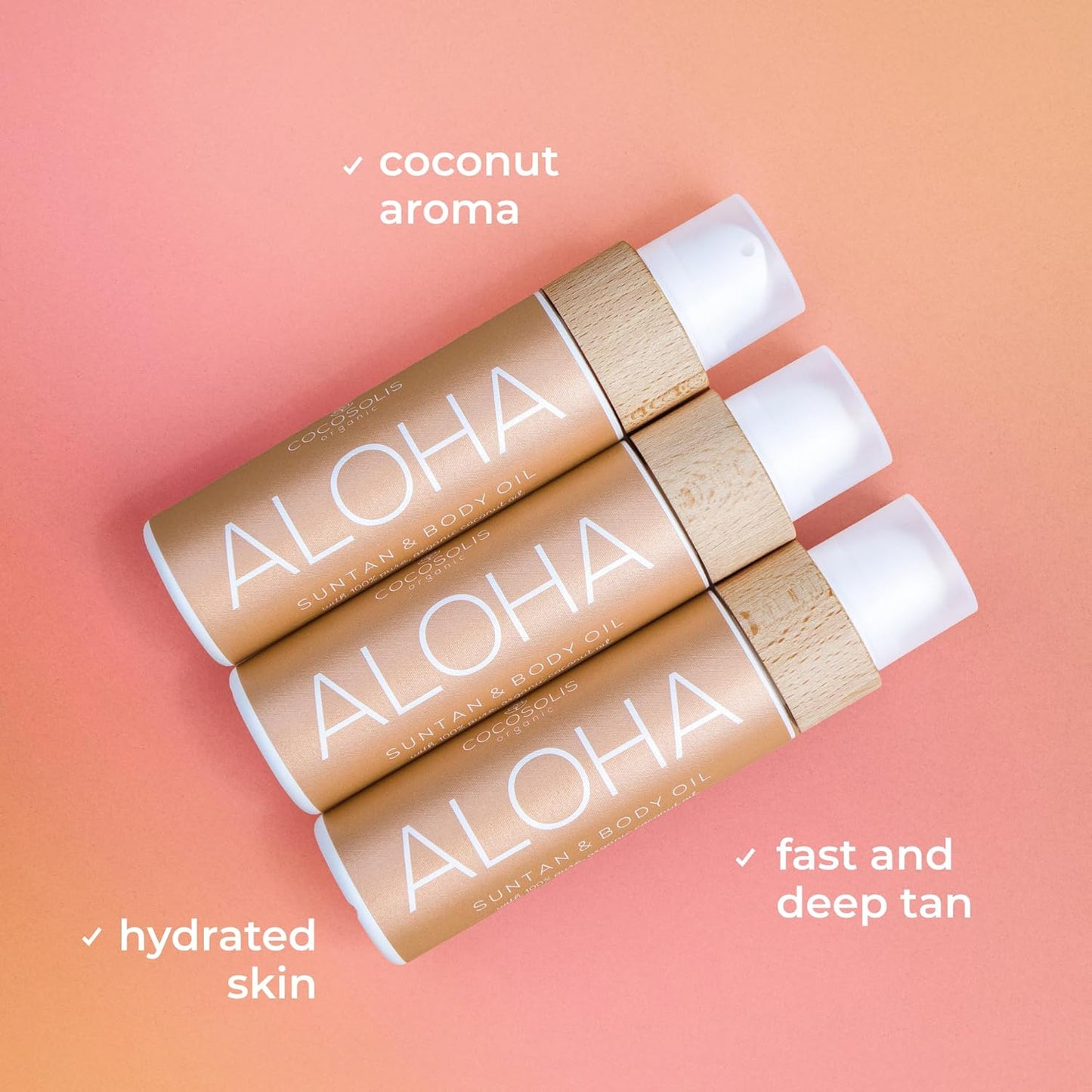 COCOSOLIS Aloha Acelerador de bronze com vitamina E 110ml