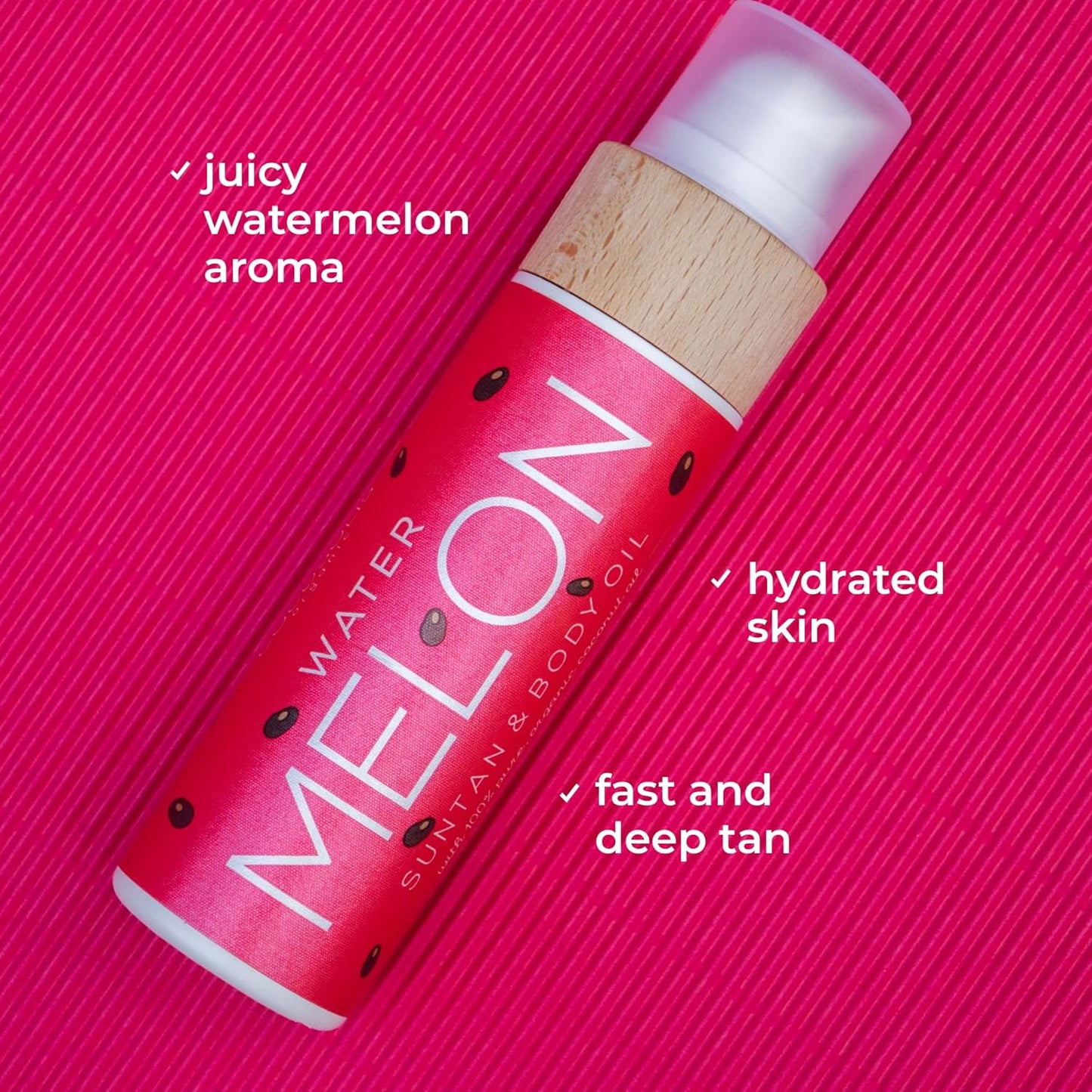 COCOSOLIS Watermelon - Óleo bronzeador orgânico com vitamina E 100ml