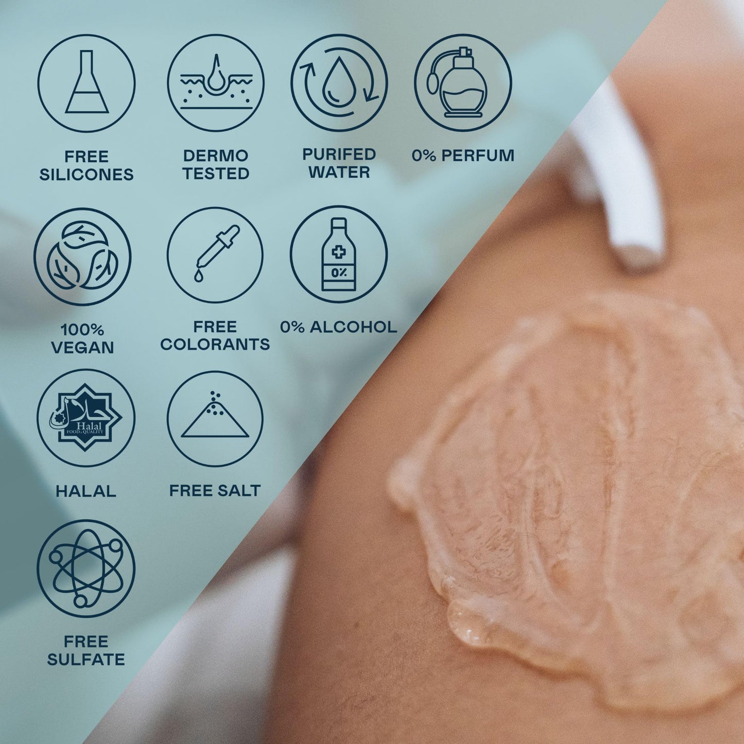 Gel Condutor Corporal e Facial Valquer - Para equipamentos profissionais