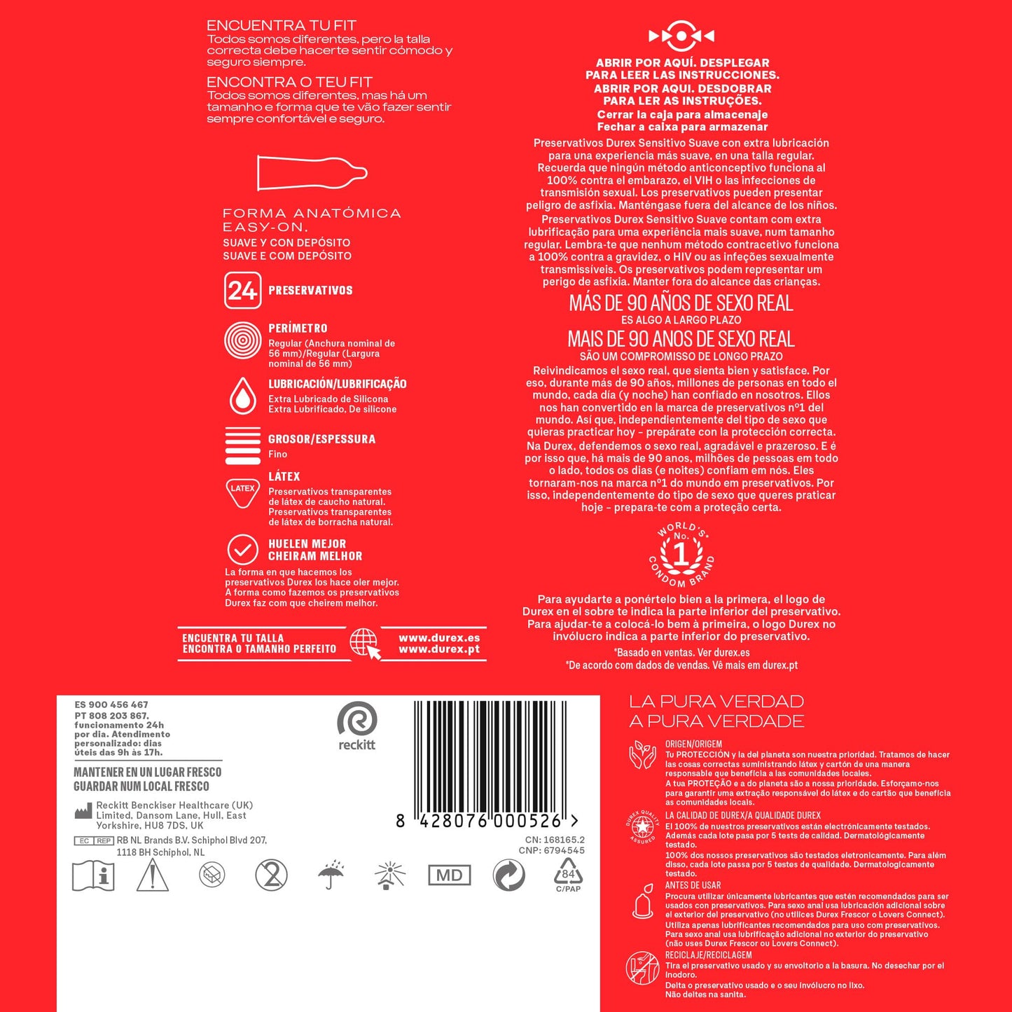Pacote de preservativos Durex Soft Sensitive + Sensitive Total Contact + Real Feel Sem Látex, Pacote Econômico de 39 preservativos