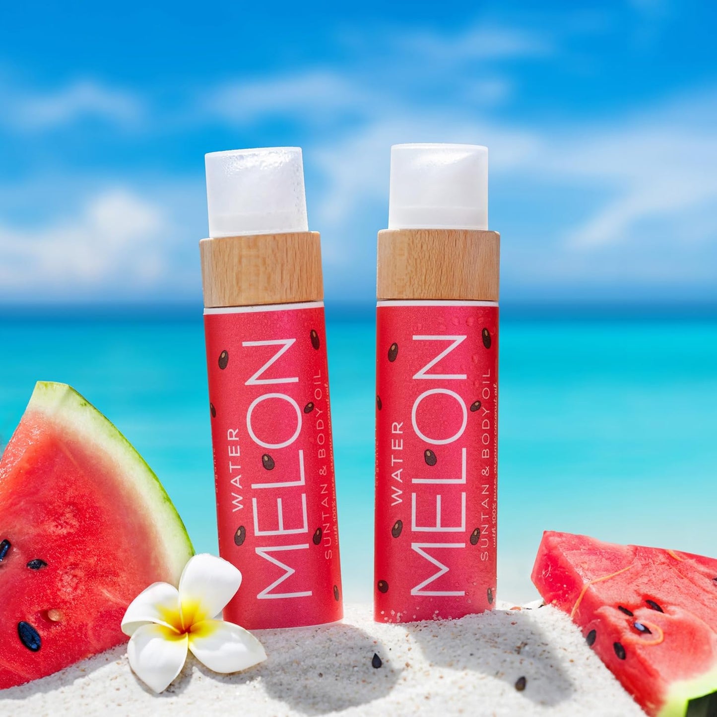 COCOSOLIS Watermelon - Óleo bronzeador orgânico com vitamina E 100ml