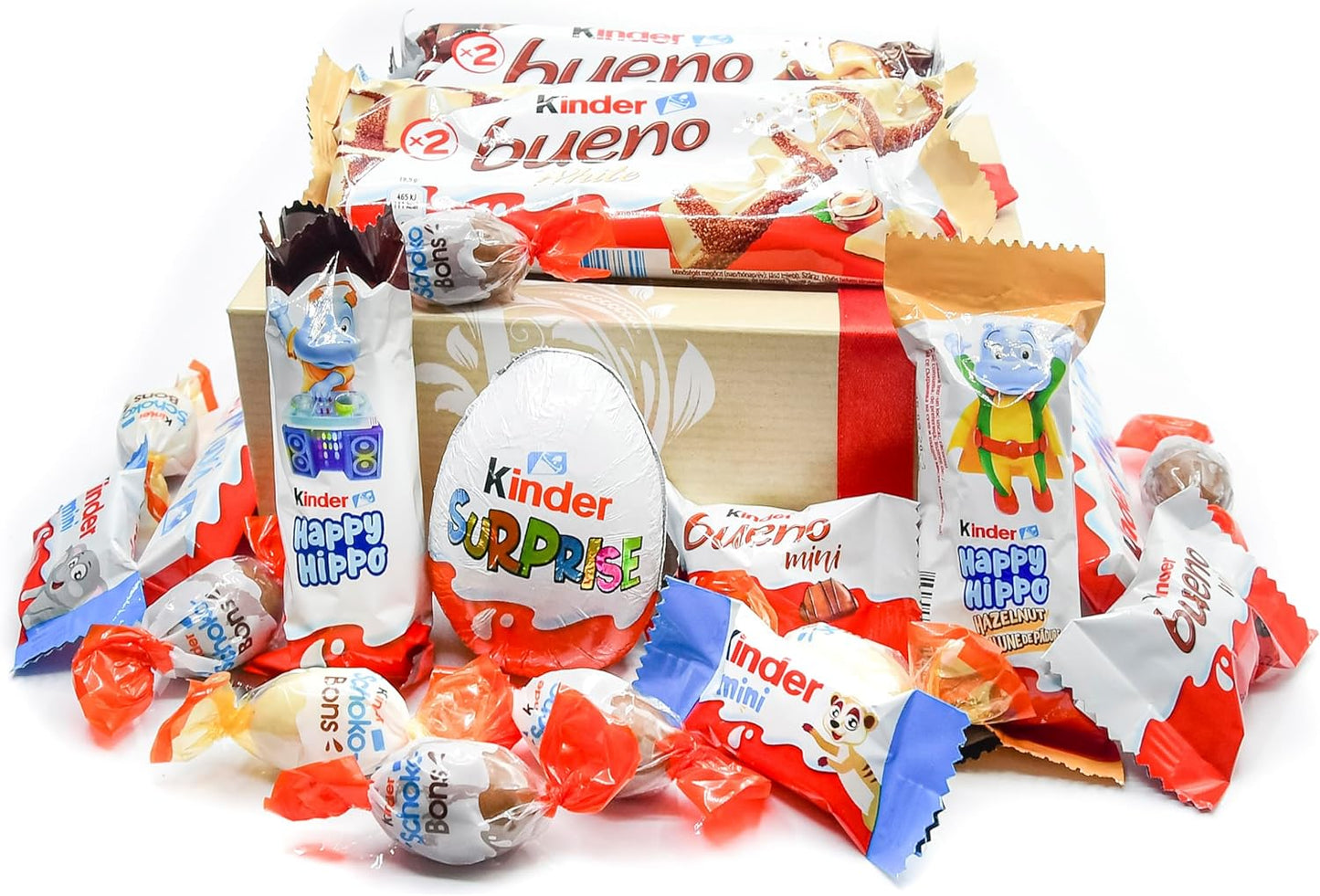 Caixa de Chocolates Originais VILAER para Presentear, , Pacote Variedade (KINDER)