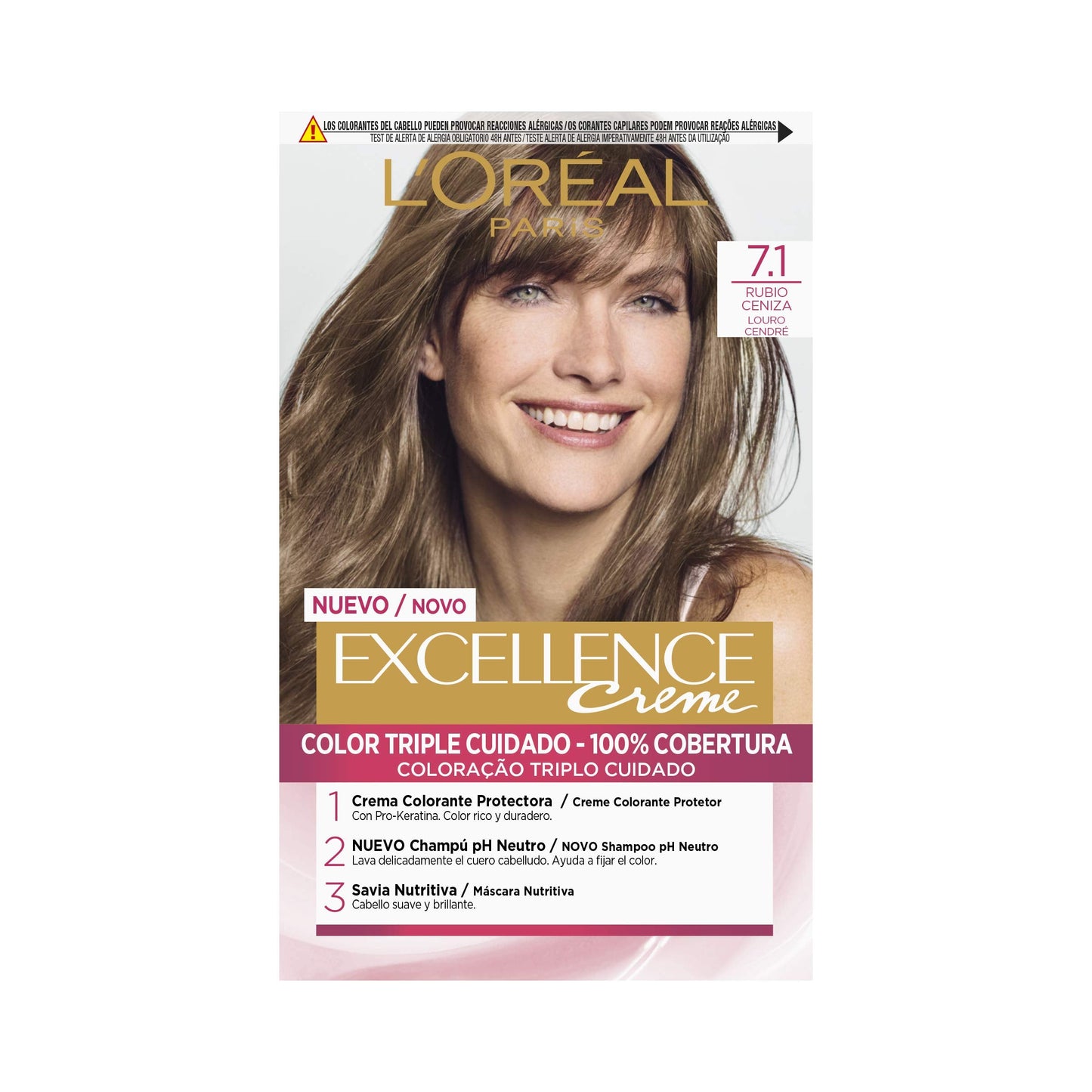 Tinta Permanente Excellence L'OREAL Paris - 100% Cobertura