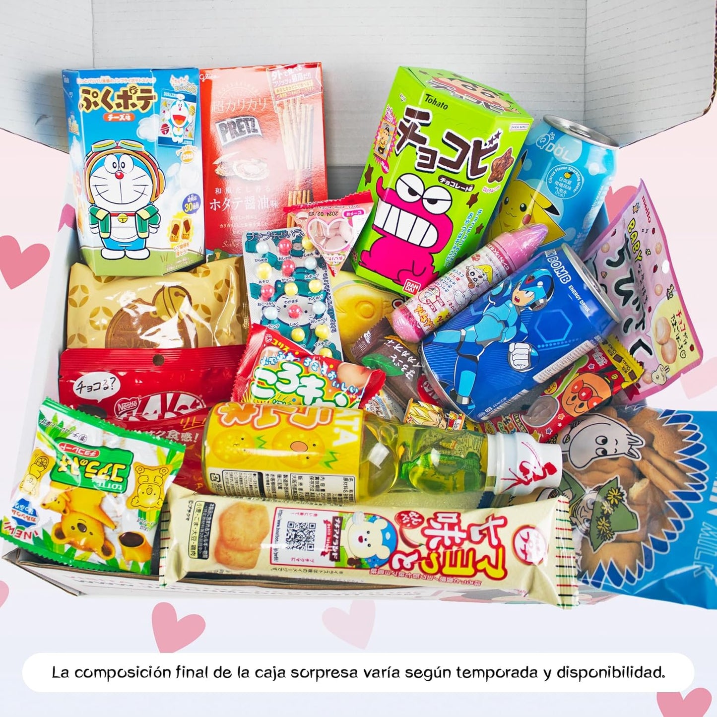 Caixa de Doces e Snacks Autenticos do Japao - presente original