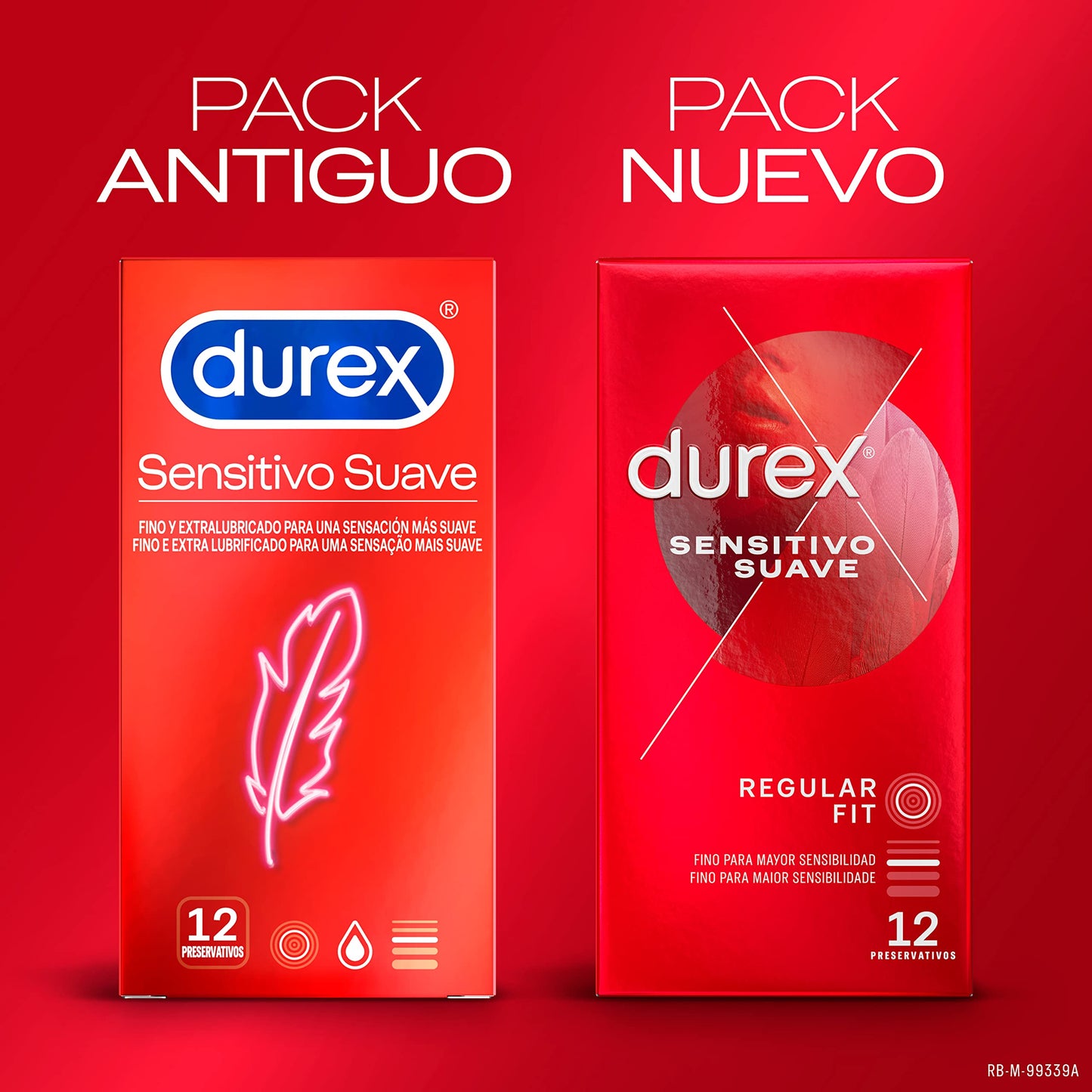 Pacote de preservativos Durex Soft Sensitive + Sensitive Total Contact + Real Feel Sem Látex, Pacote Econômico de 39 preservativos