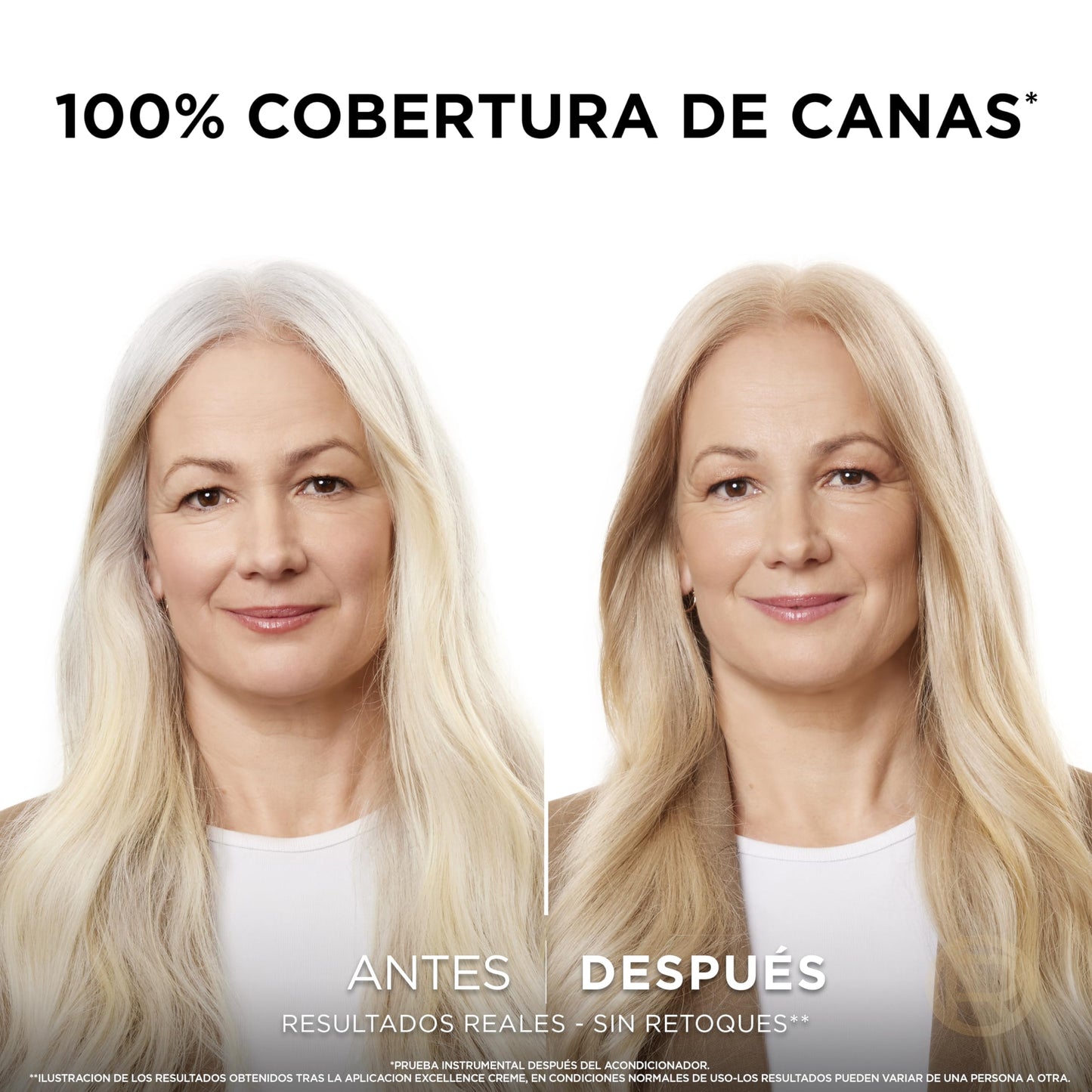 Tinta Permanente Excellence L'OREAL Paris - 100% Cobertura