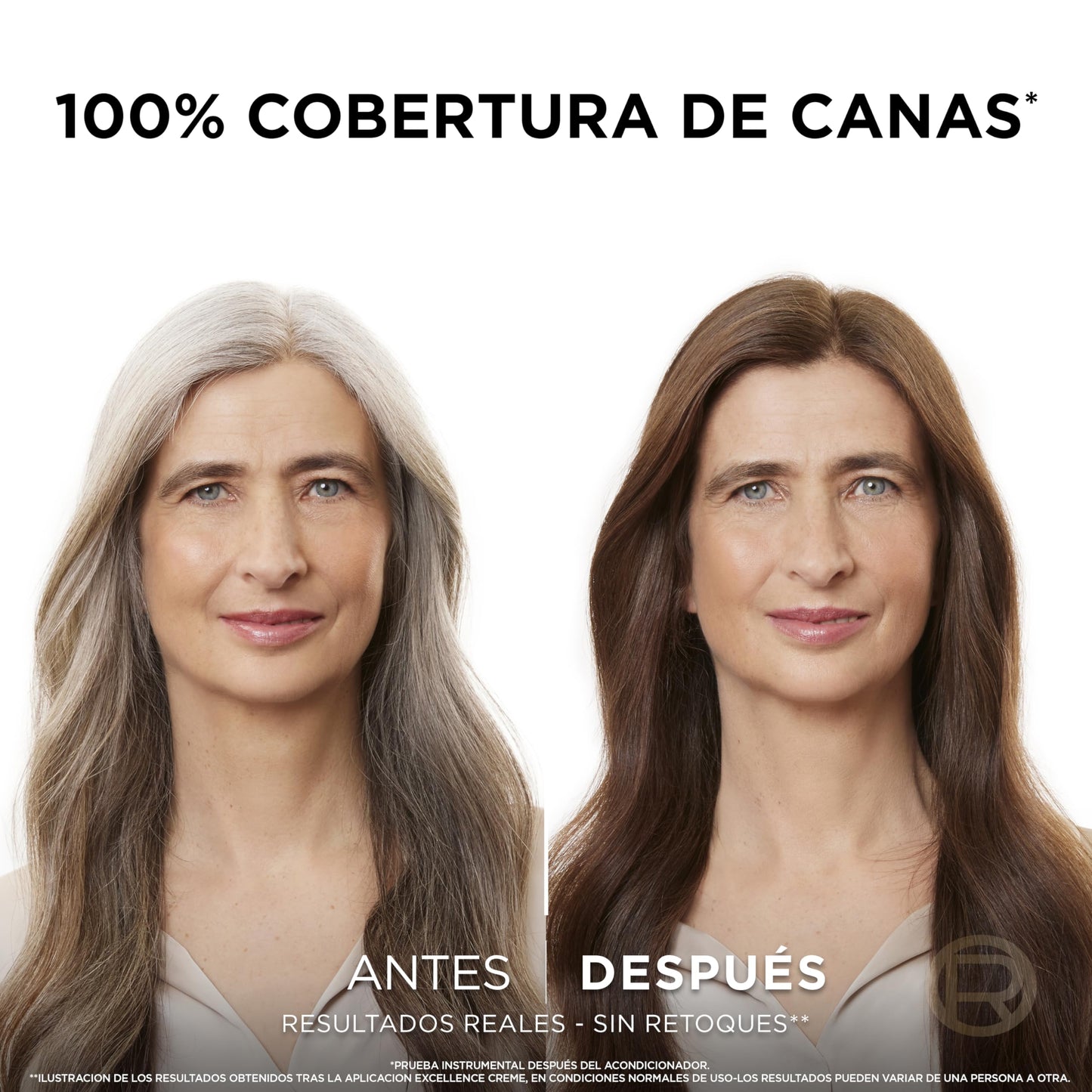 Tinta Permanente Excellence L'OREAL Paris - 100% Cobertura
