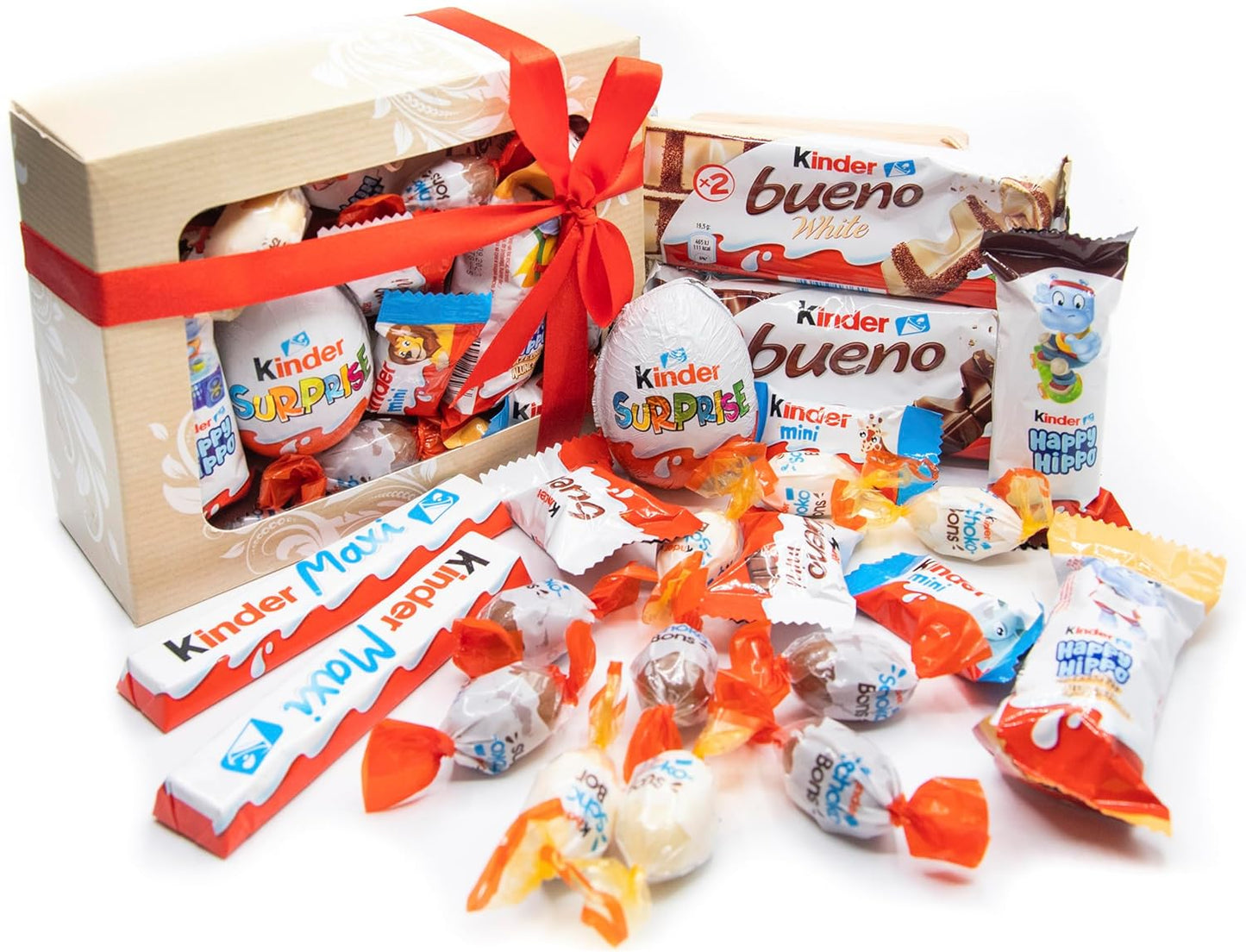 Caixa de Chocolates Originais VILAER para Presentear, , Pacote Variedade (KINDER)