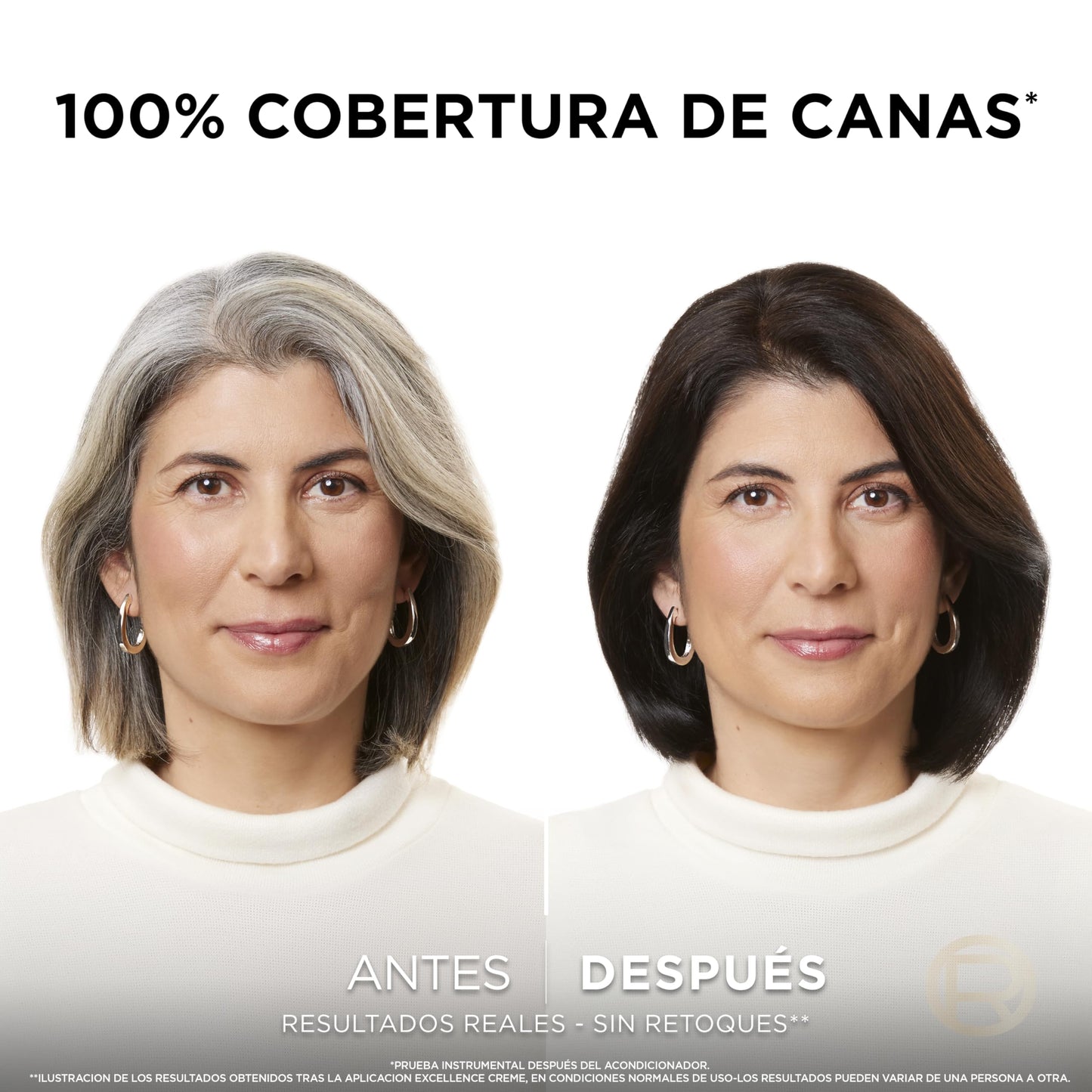 Tinta Permanente Excellence L'OREAL Paris - 100% Cobertura
