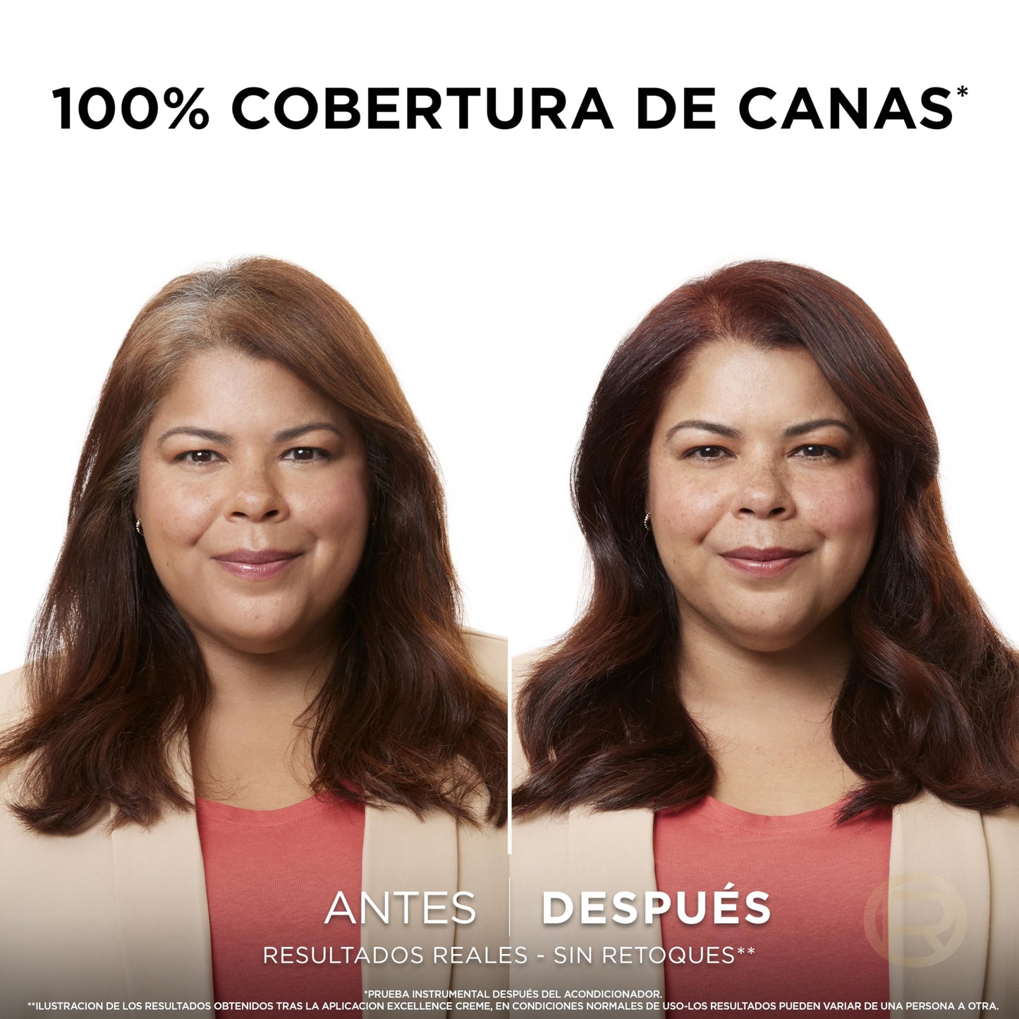 Tinta Permanente Excellence L'OREAL Paris - 100% Cobertura