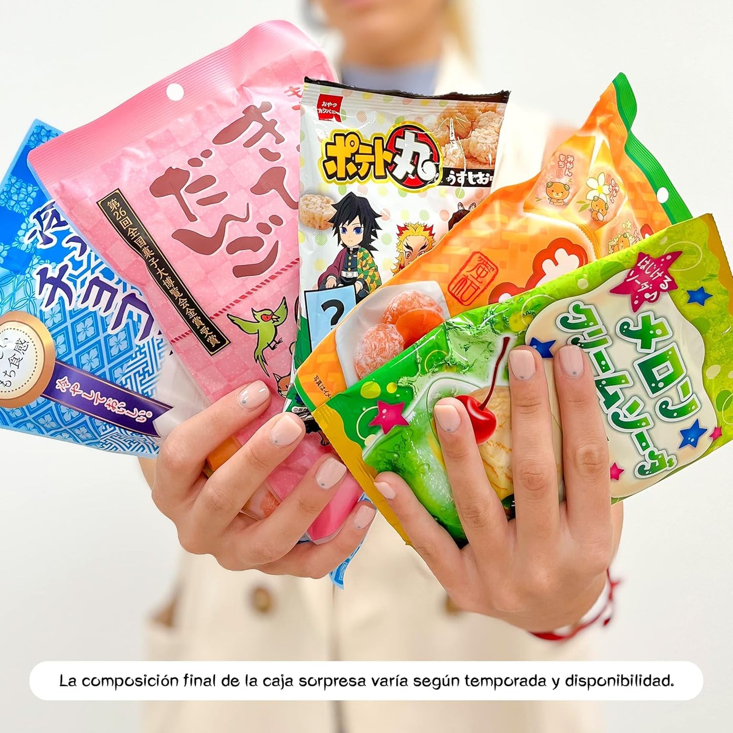 Caixa de Doces e Snacks Autenticos do Japao - presente original