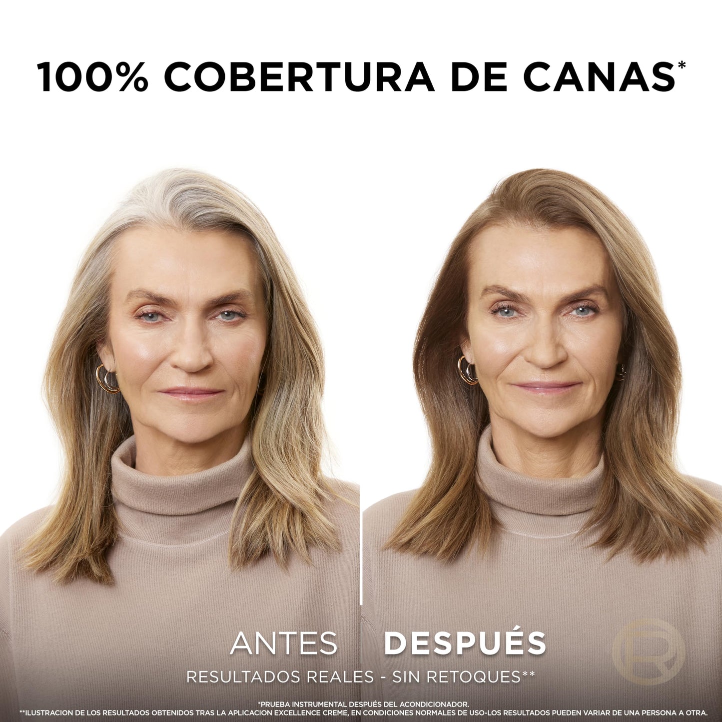 Tinta Permanente Excellence L'OREAL Paris - 100% Cobertura