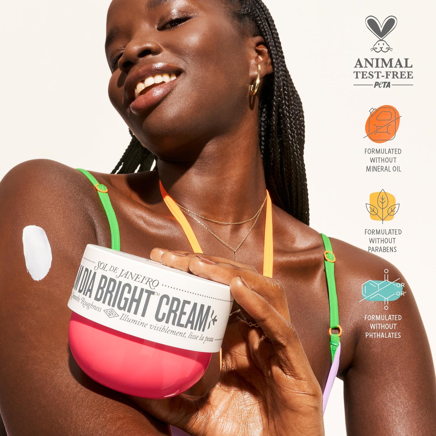 Creme Corporal Iluminador Sol de Janeiro Bom Dia - Hidratante