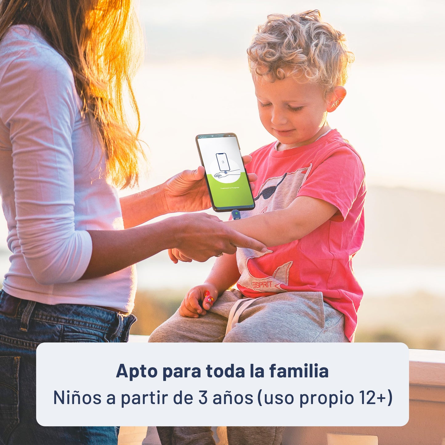 Heat It! - Dispositivo anti-picadas de insetos com seu smartphone - Alívio da coceira e dor sem produtos químicos com calor concentrado - para Android e iPhone 15/16 (USB-C)