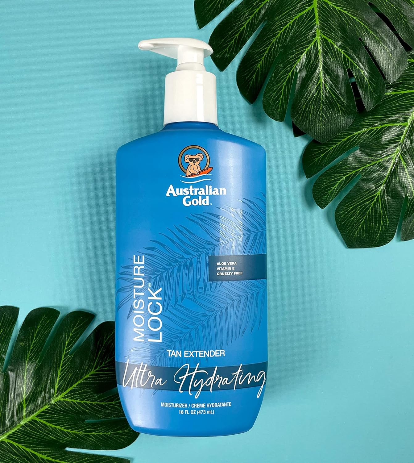 Australian Gold Hidratante pós-sol que retém a humidade, 473 ml