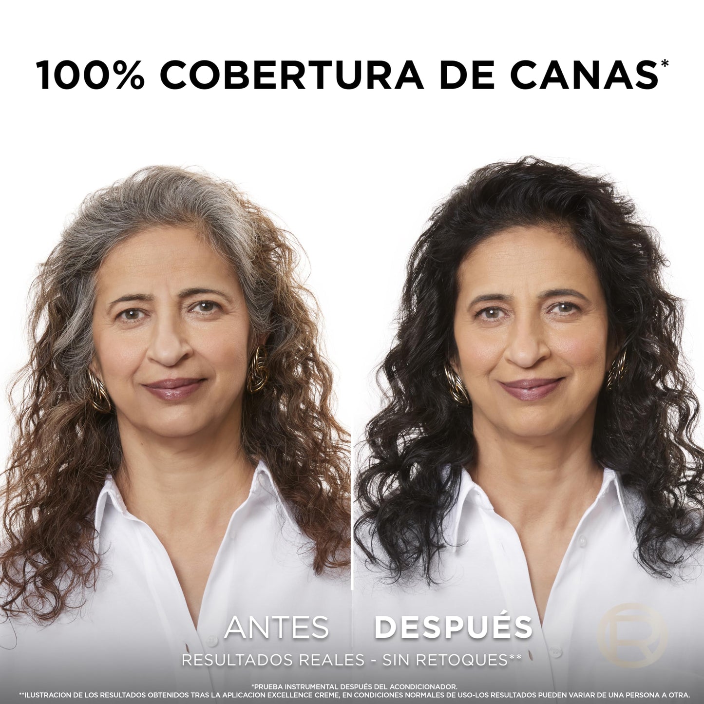 Tinta Permanente Excellence L'OREAL Paris - 100% Cobertura