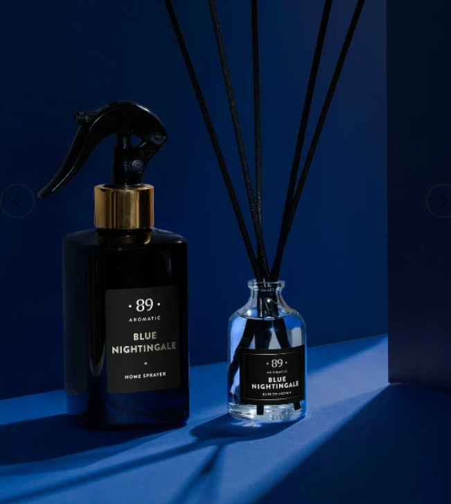 CONJUNTO: Fragrância para casa e spray ambiente AROMATIC•89•
