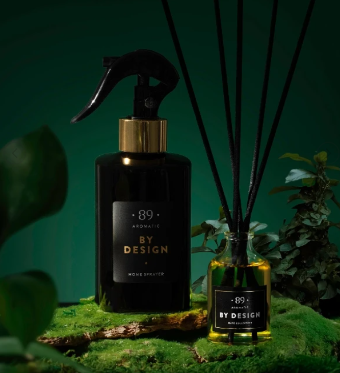 CONJUNTO: Fragrância para casa e spray ambiente AROMATIC•89•