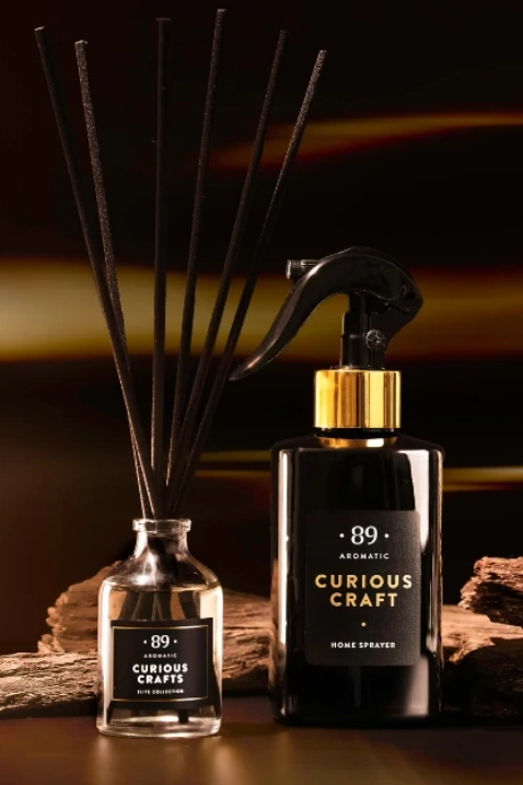 CONJUNTO: Fragrância para casa e spray ambiente AROMATIC•89•