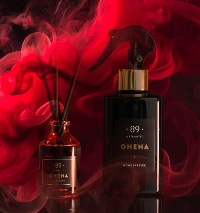 CONJUNTO: Fragrância para casa e spray ambiente AROMATIC•89•