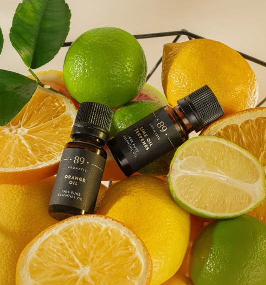 Óleos Essenciais 100% Puros | Aromaterapia Premium Natural | AROMATIC•89•