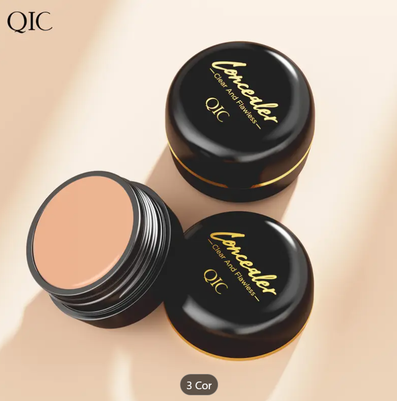 Creme Corretivo QIC Cobertura Total para Pele Perfeita