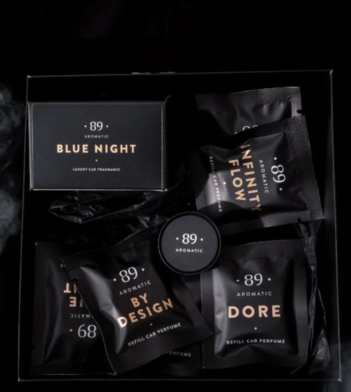 Conjunto Clipe Ventilação Ar Carro | Kit Completo Premium | AROMATIC•89•