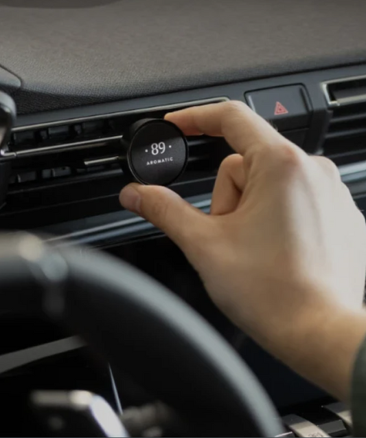 Clipe Ventilação Purificador Ar Carro | Fragrância Premium Contínua | AROMATIC•89•