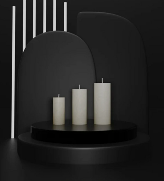 Vela Cera de Palma Redonda | The Classic Collection | AROMATIC•89•