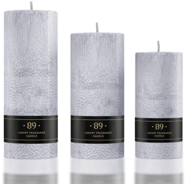 Vela de cera de palma (redonda) AROMATIC•89•