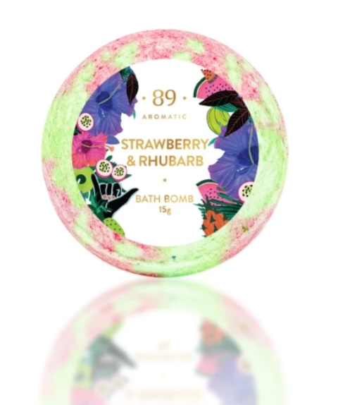 Bomba de Banho Colorida | Efervescência Aromática | AROMATIC•89•