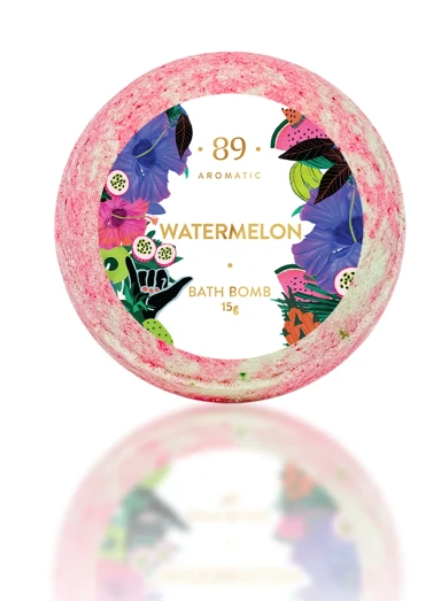 Bomba de Banho Colorida | Efervescência Aromática | AROMATIC•89•