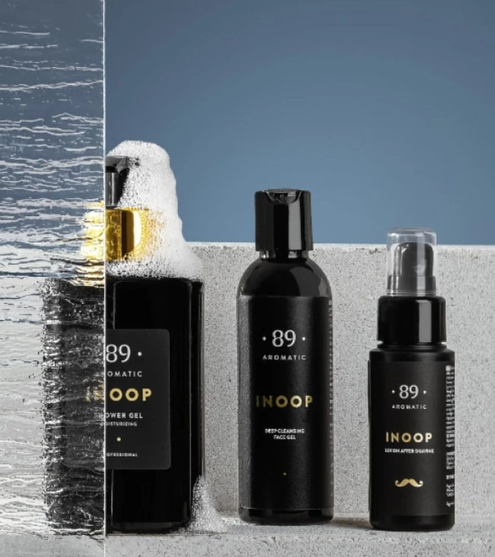 Conjunto de cuidados com a pele para homens AROMATIC•89•