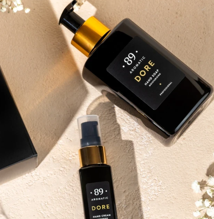 CONJUNTO: Sabonete e creme para as mãos AROMATIC•89•