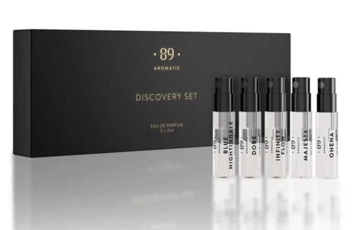 Conjunto Descoberta de Perfumes AROMATIC•89•