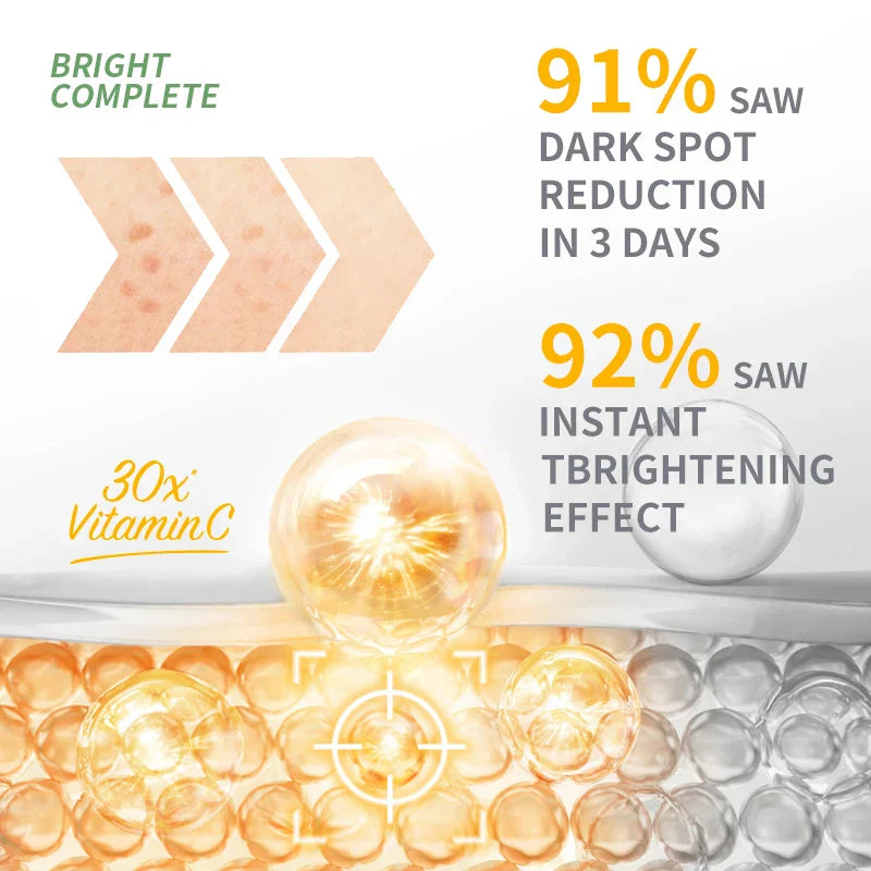 Serum clareador de pele Garnier com 30x vitamina C e niacinamida, redução de manchas escuras e efeito iluminador