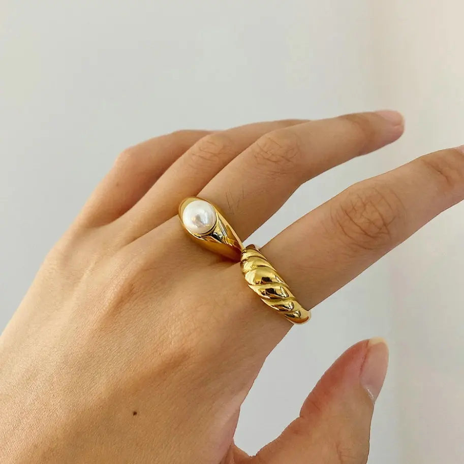 Anéis Choker robustos em aço inoxidável 316L - vários estilos