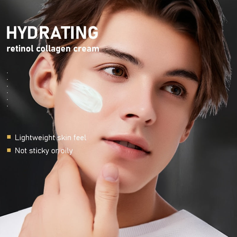Creme colágeno hidratante com retinol para pele madura, ideal como melhor creme hidratante para pele madura.