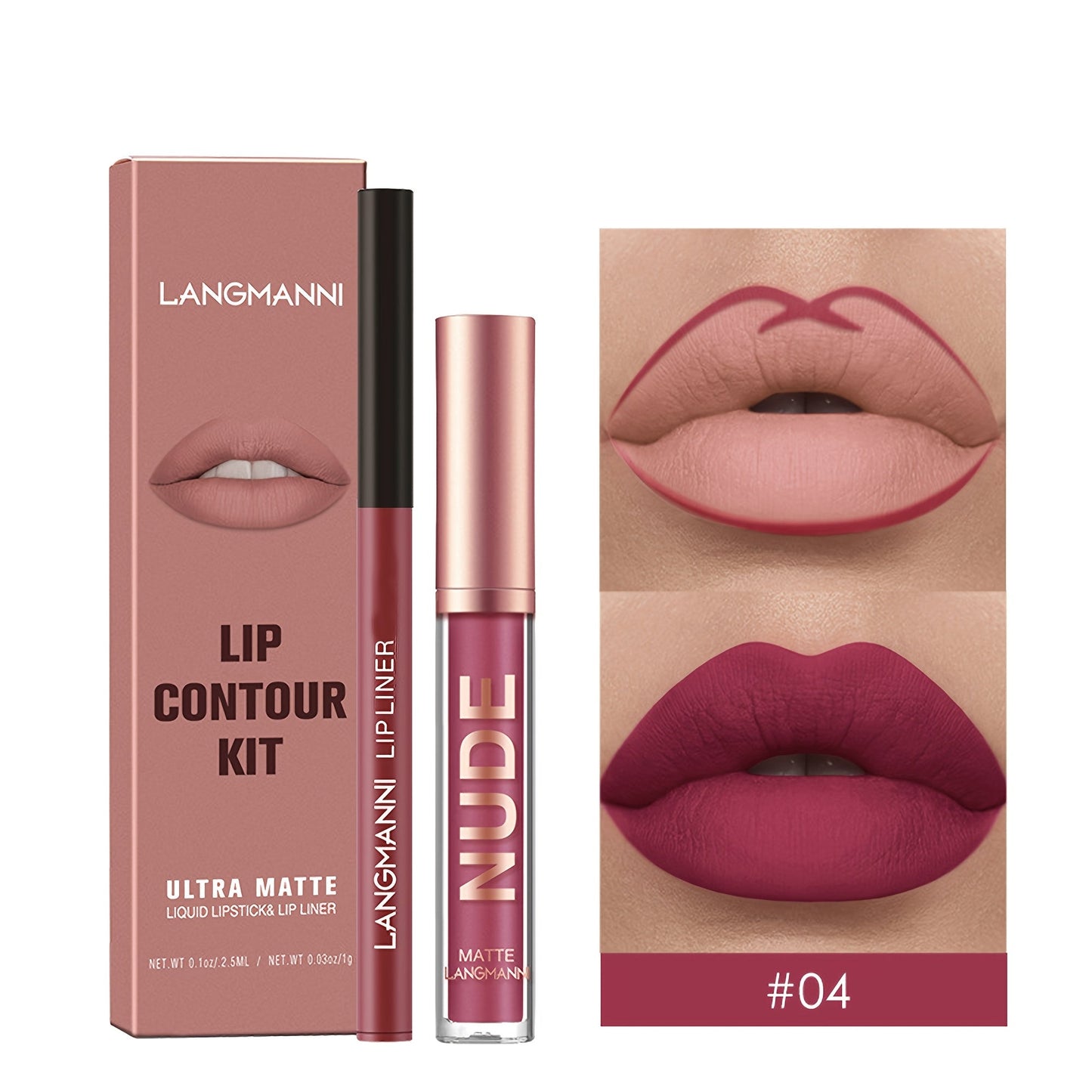 Conjunto Batom Matte e Gloss - Nude Perfeito da Sexy Spot 82 na Terra de Estrelas