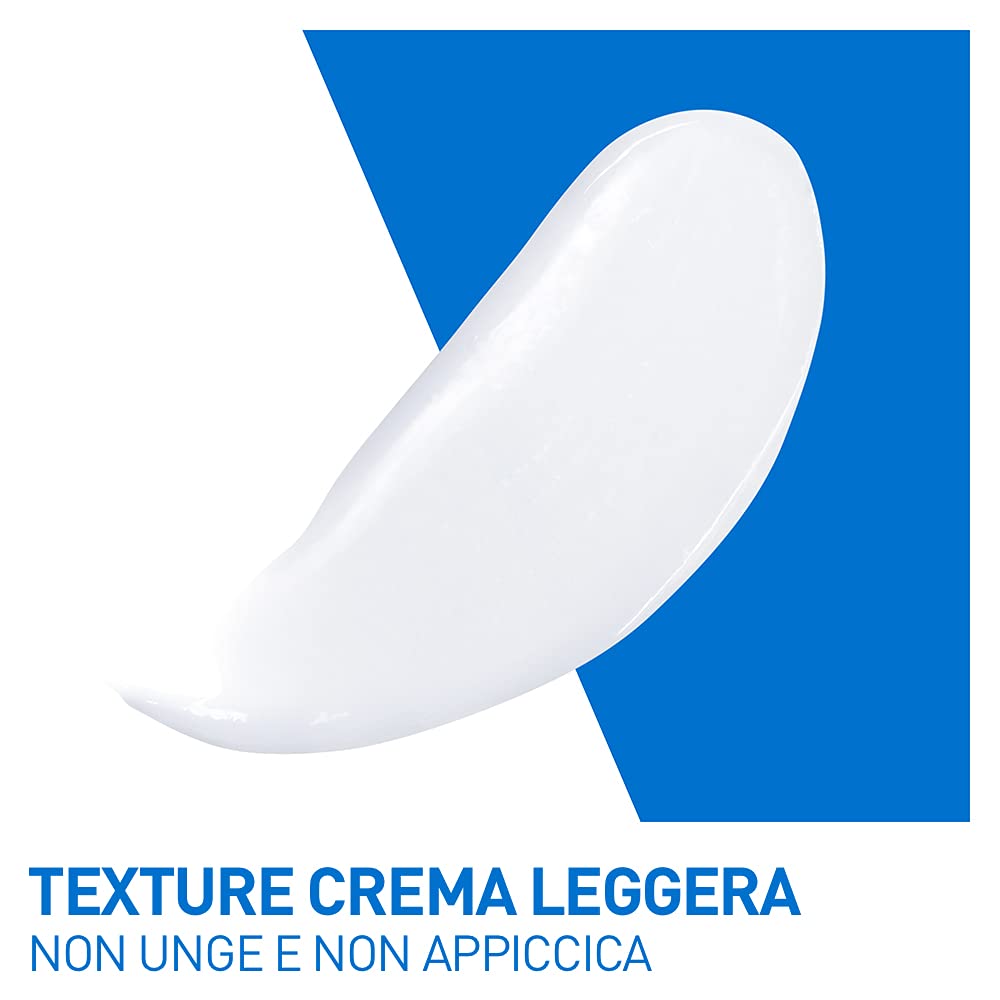 Textura leve do CeraVe contorno de olhos acido hialuronico para bolsas e olheiras, ideal para cuidados diários.